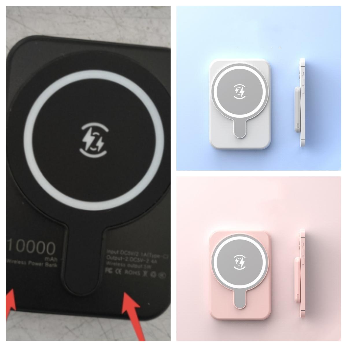 Mini Fast Charging Magnetic Wireless Power Bank 5000 MAh Portable 1