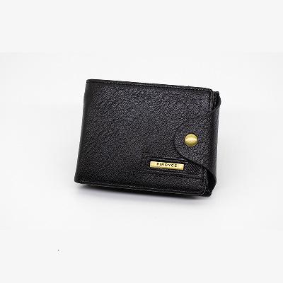 Short Horizontal Wallet Multifunctional Leather 1